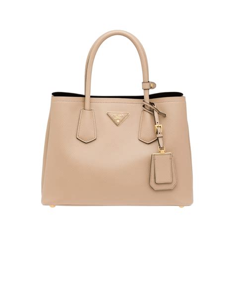 borse prada manici dorati|Borsa Prada Double mini in Saffiano.